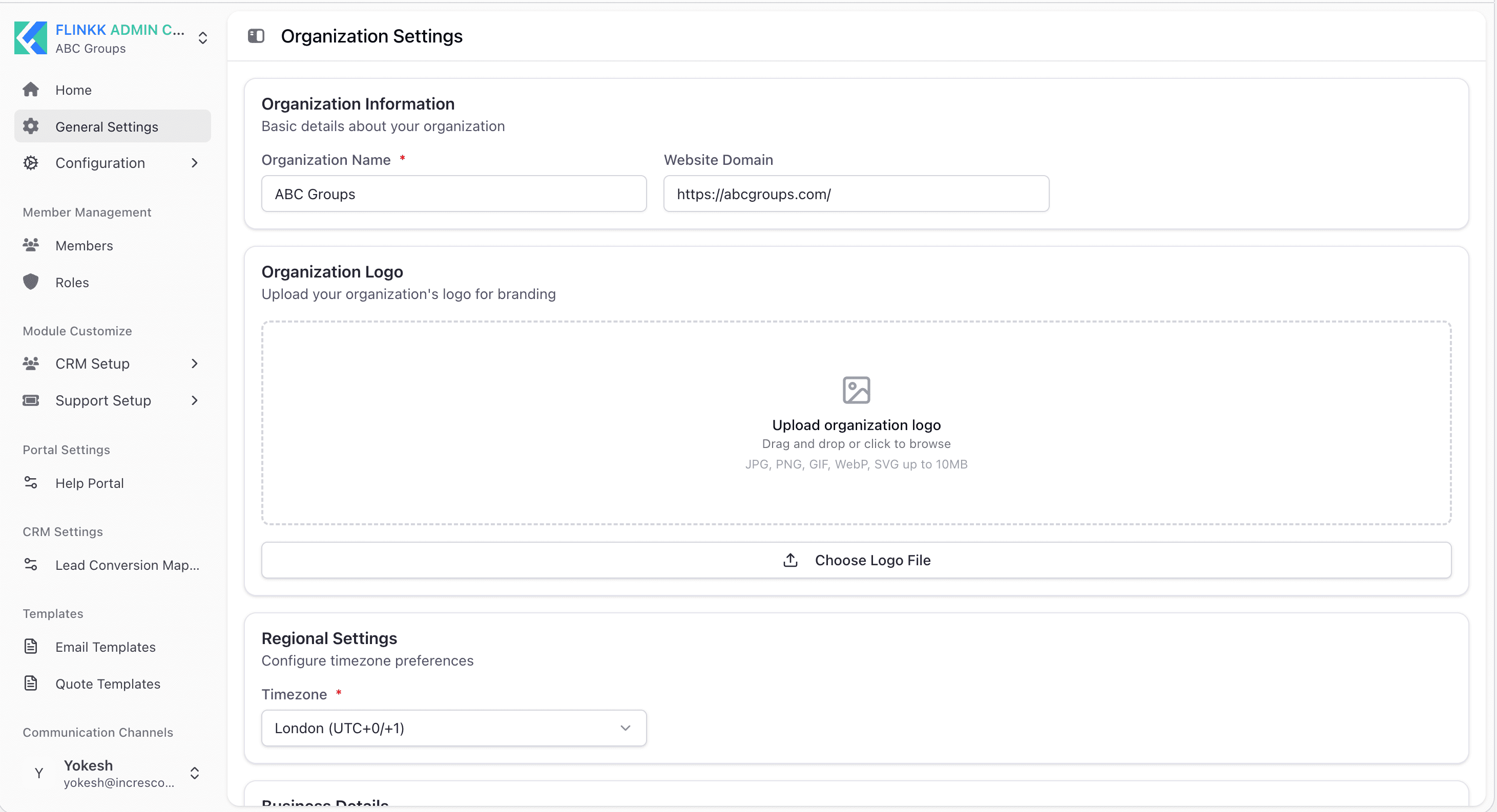 General Settings