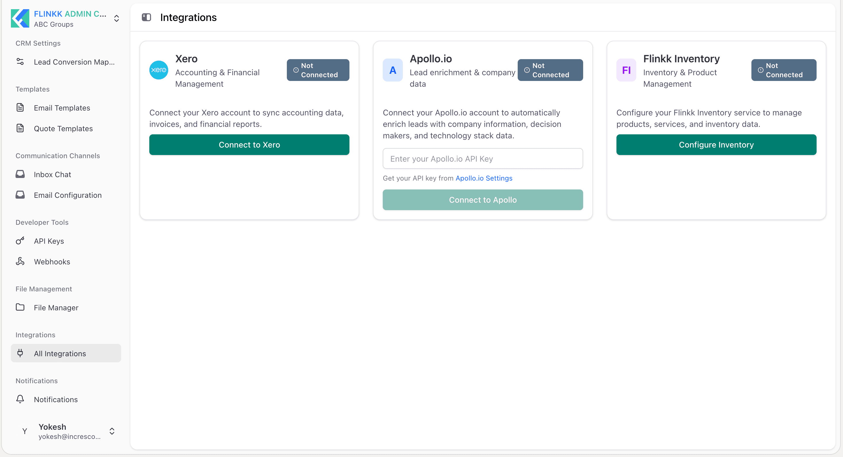 Integrations Overview